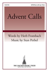 Advent Calls SATB choral sheet music cover Thumbnail